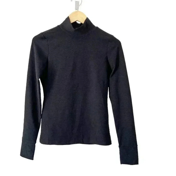 Beyond Yoga Tops - NEW Beyond Yoga Spacedye Captivating Turtleneck Pullover Dark Night size Small
